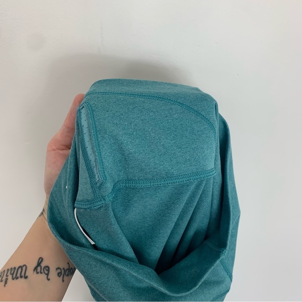 Aerie Tie Up Teal Blue Leggings Size Small - Picture 7 of 12